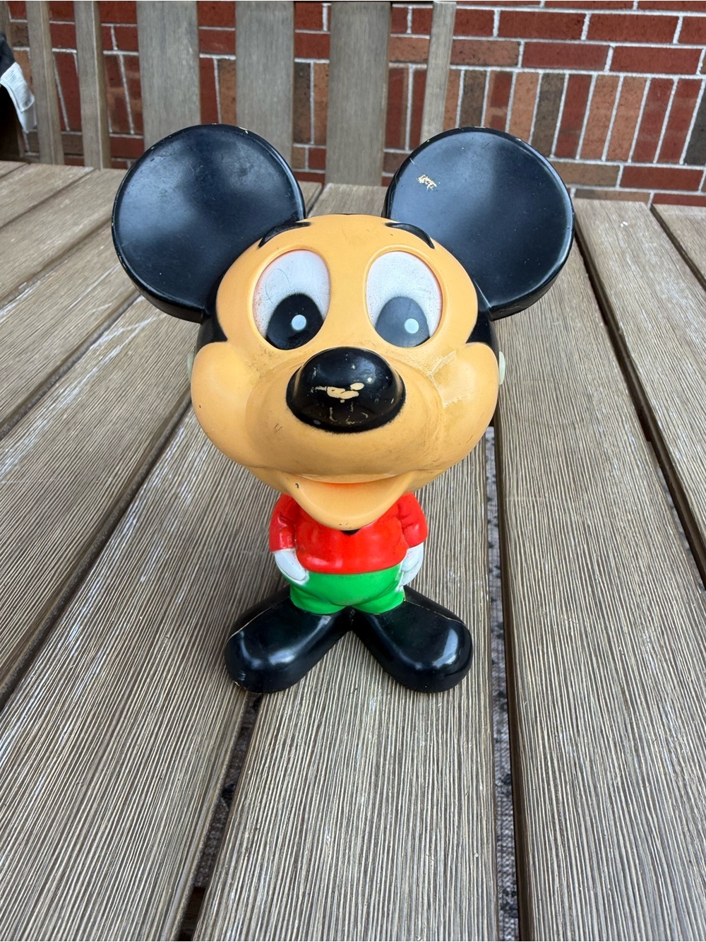 Vintage 1976 Mattel Walt Disney Productions Talking Mickey Mouse Pull-String Dol